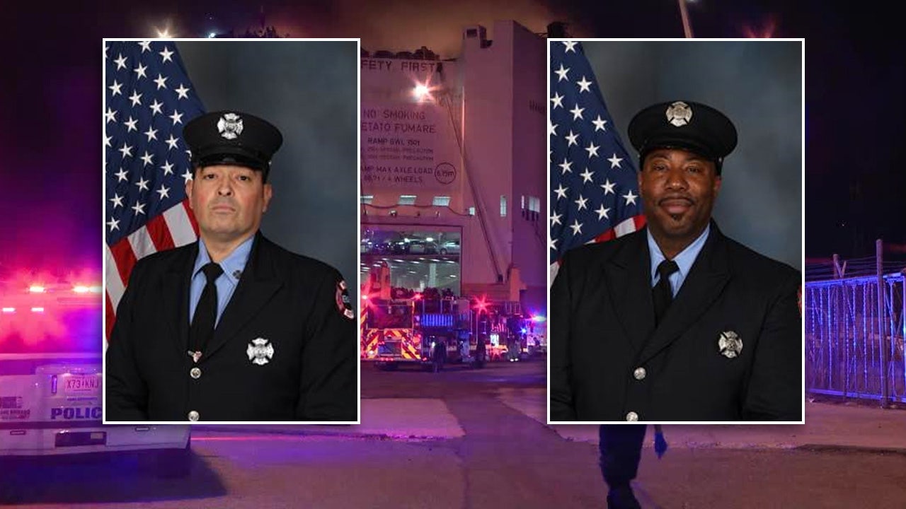 2 Newark Firefighters Killed While Battling Cargo Ship Fire | FOX 5 New ...