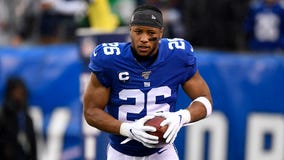 New York Giants, Saquon Barkley settle on 1-year deal worth up to $11 million, AP source says