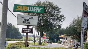 'Tacky' Subway sign referencing Titan submersible implosion riles customers up