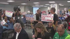 Drivers protest as MTA holds first congestion pricing meeting