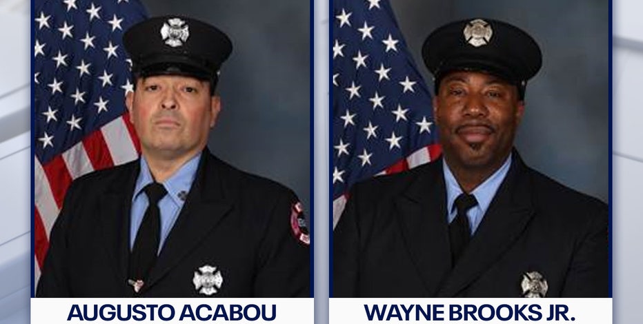 Newark firefighters: Funeral arrangements made for 2 veteran firefighters  killed at Port Newark as flags fly half-staff - ABC7 New York