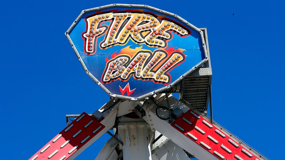 Roller coaster stuck on tracks at Washington State Fair