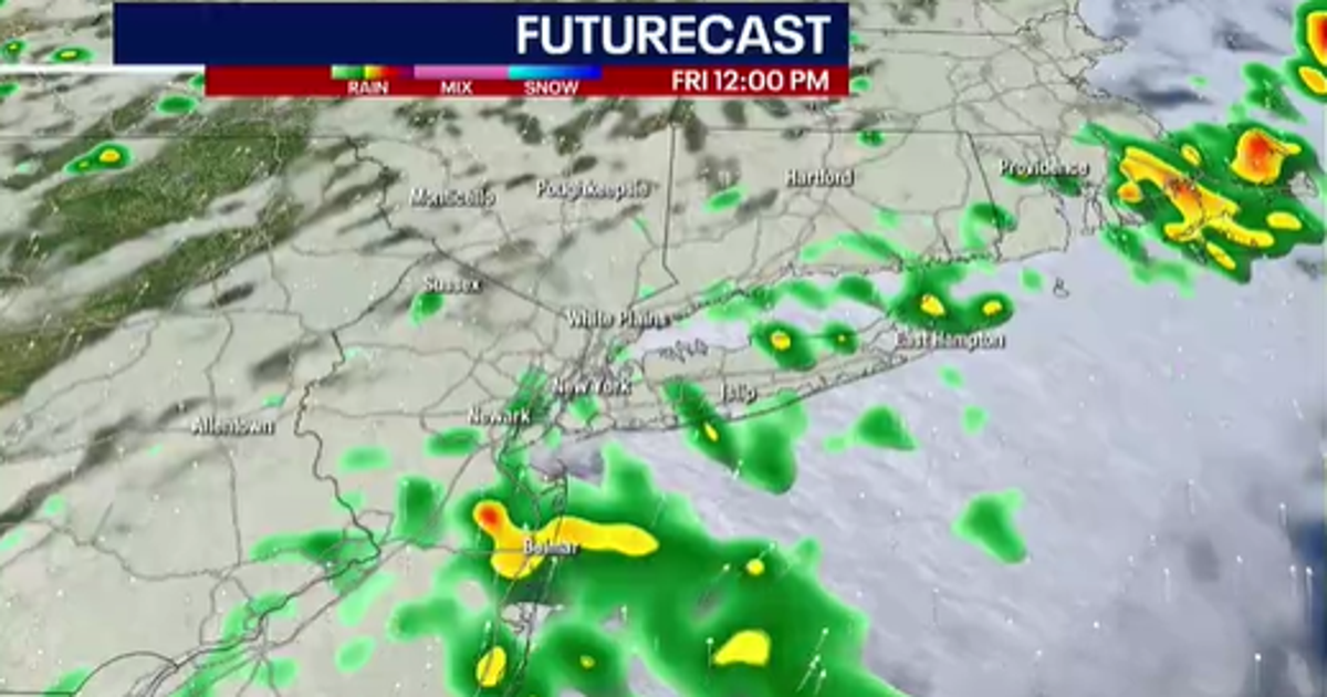 NYC weather: Partly cloudy skies with isolated showers | FOX 5 New York