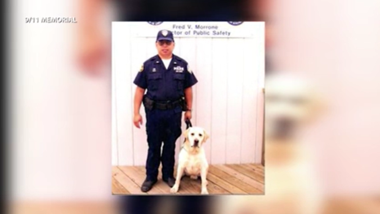 NJ dog who worked at World Trade Center honored at 9/11 Museum