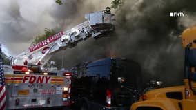 10 firefighters, 3 children injured in separate Brooklyn fires; father charged