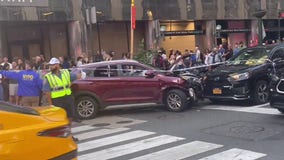 Multiple pedestrians struck by vehicle in Manhattan