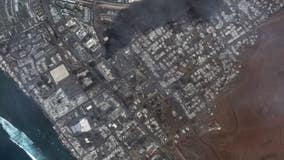 Before-and-after satellite images of Maui fire devastation