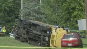Ohio school bus crash leaves student dead, at least 23 hurt on first day of school