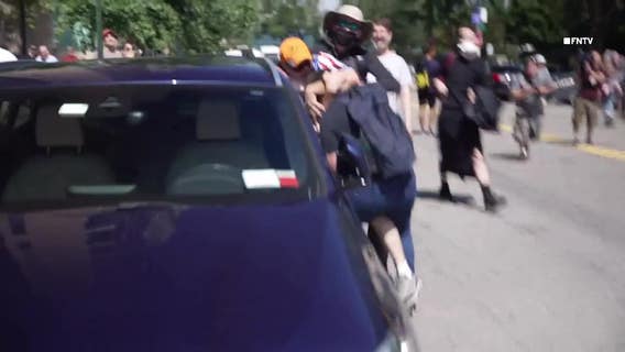 NYC migrant crisis: Protests turn violent outside Gracie Mansion; 5 arrested