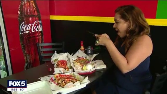 Lebanese-Mexican fusion gets a dose of Hot Cheetos at Fatima's Grill in Brooklyn