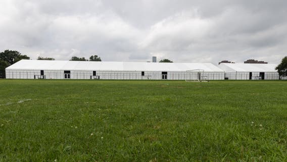 NYC to enforce curfew for Randall's Island migrant camp