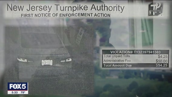 That's his license plate, but not his car – yet he was getting billed for tolls