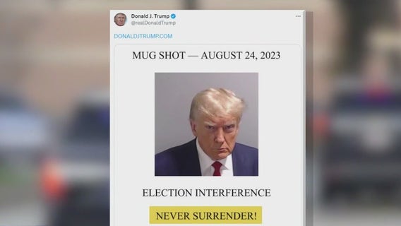 Historic mugshot fuels Trump campaign fundraising