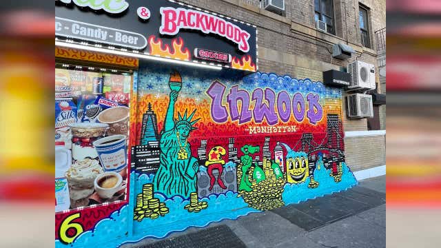 Mystery artist 'Snoeman' decorating storefronts in NYC