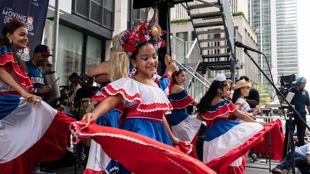 National Dominican Day Parade returns to Manhattan's Sixth Avenue