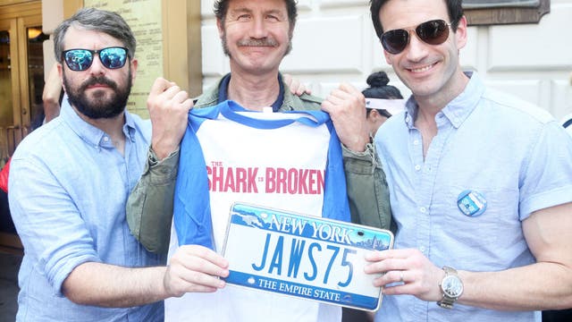 The great white from 'Jaws' takes on Broadway in the new play 'The Shark is Broken'