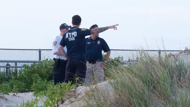 Officials determine whether to open Rockaway Beach after woman was bitten by shark