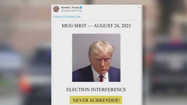 Historic mugshot fuels Trump campaign fundraising