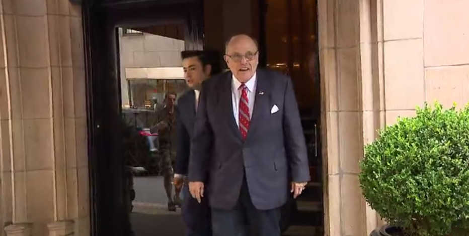 Rudy Giuliani heads to Georgia to turn himself in: 'I'm a big boy, I can take it'