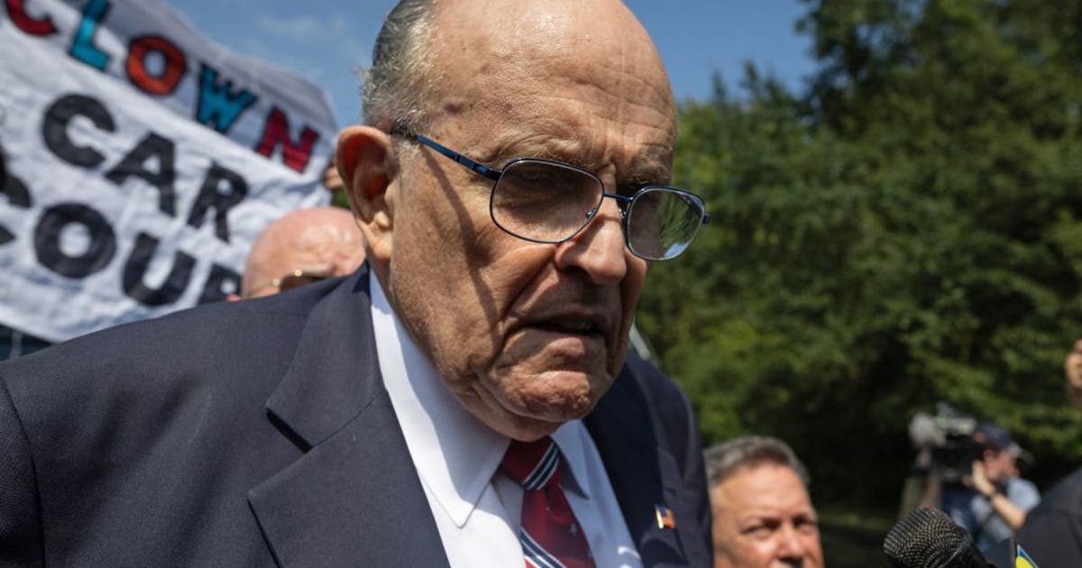 Rudy Giuliani pleads not guilty in Georgia election case, won't attend ...