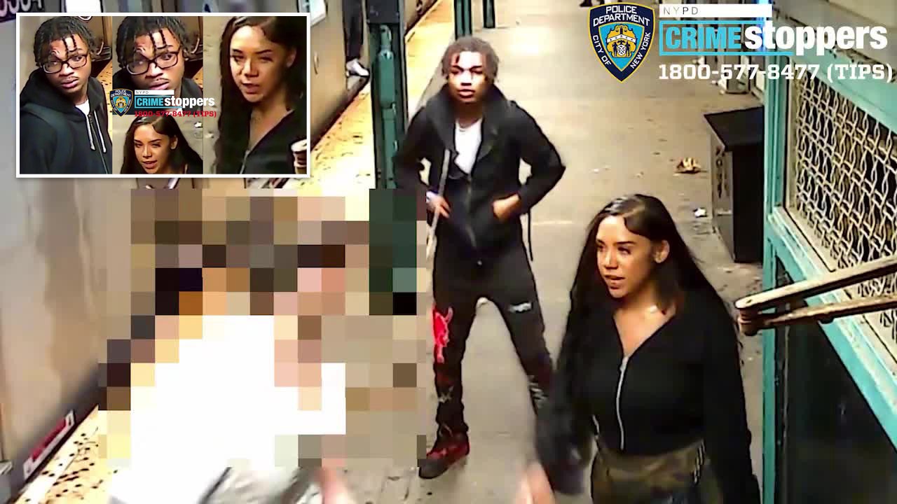 纽约犯罪：在布朗克斯地铁站台上，受害者被反复刺伤