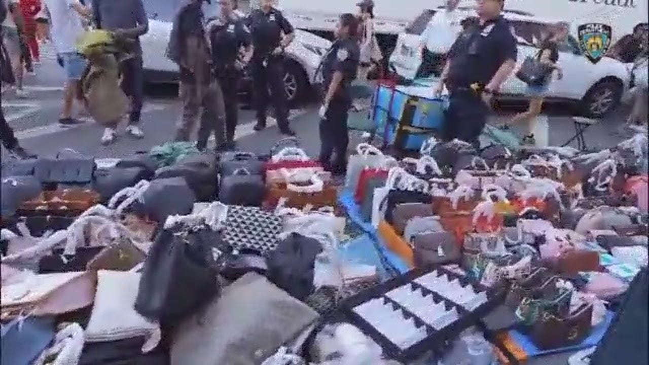 NYPD Seizes $2 Million Worth of Counterfeit Goods – NBC New York