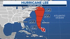 Hurricane Lee’s forecast cone includes US cities as East Coast stays on high alert from major storm
