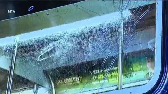 Limited W train service returns after subway car windows smashed, vandalized