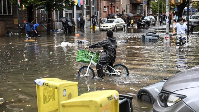 NYC unveils new pavement to mitigate flooding