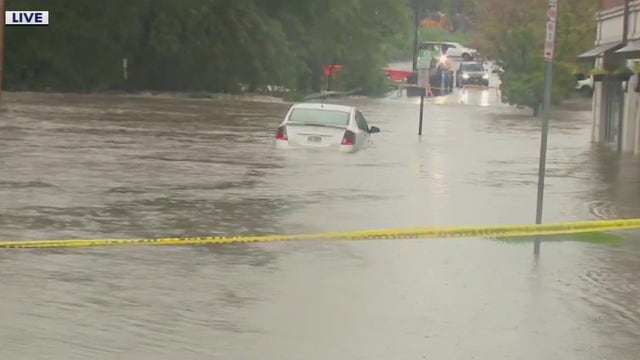 Torrential rain leads to flooding in Westchester County