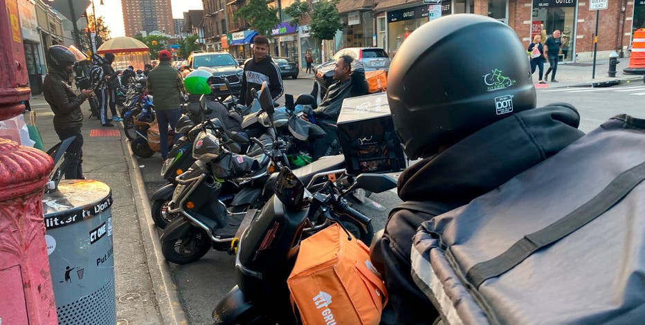 NYC crackdown on illegal scooters calls attention to migrant struggles for work