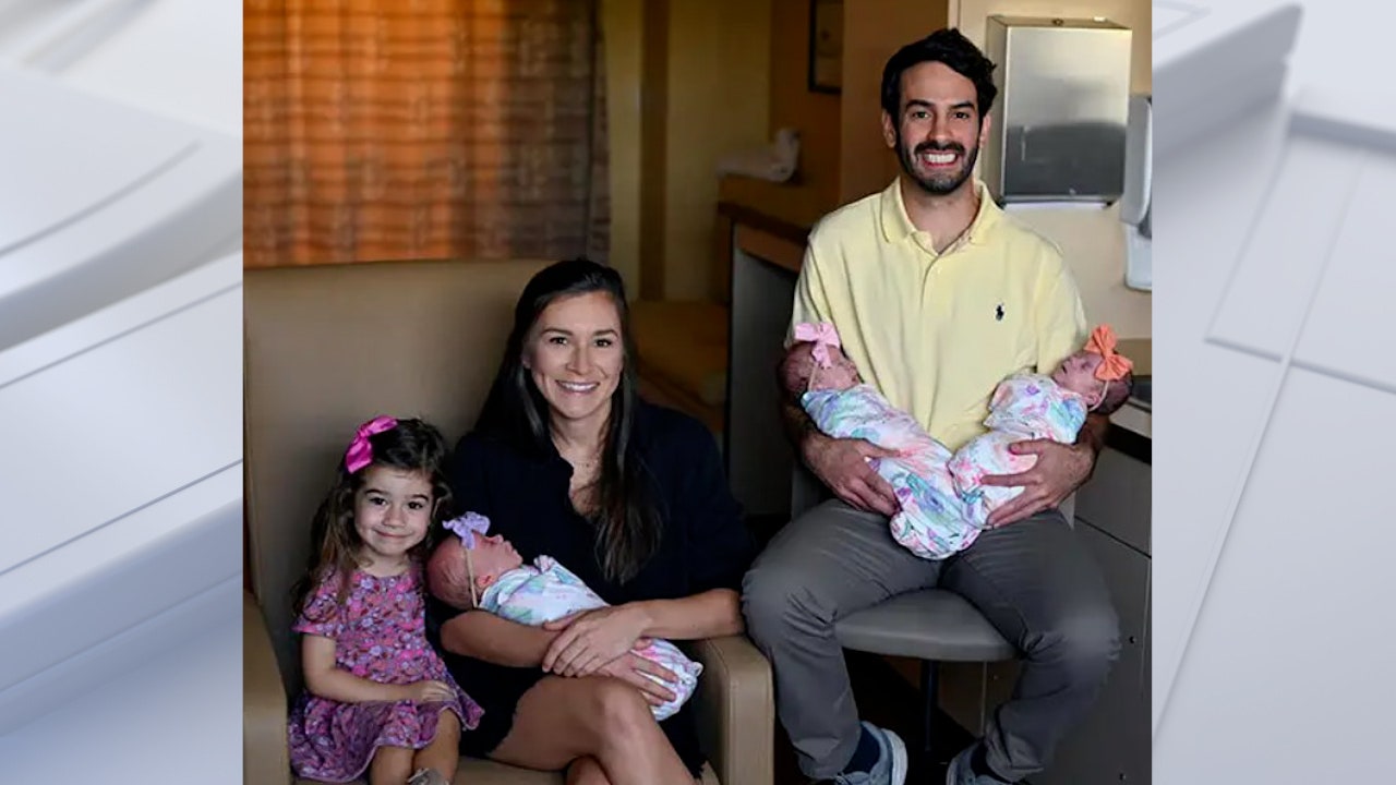 Couple welcomes rare ‘spontaneous triplets,’ a one-in-a-million blessing