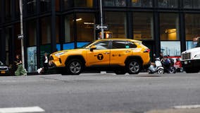 NY Taxi Workers Alliance rally for survival, exemption from congestion pricing