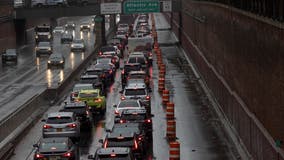 BQE lane reduction causes weekend traffic delays