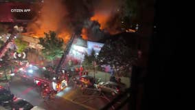 Bronx fire rips through several businesses in Norwood