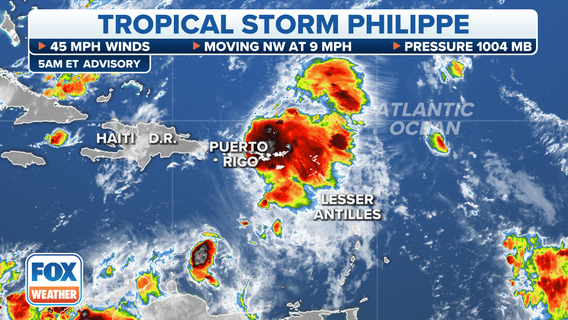 Philippe could impact New England this weekend with heavy rain, wind after dramatic shift in forecast track