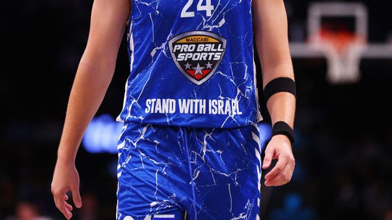 Israeli team begins tour against NBA teams, believing games provide hope during a war at home