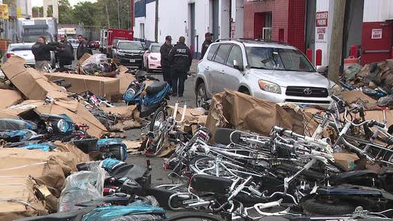 Bay Ridge warehouse fire: Dozens of e-bikes found charred inside