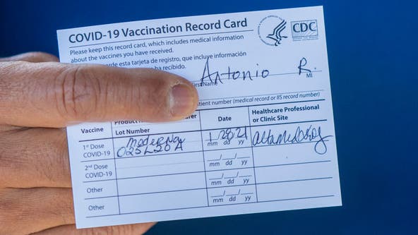 CDC has stopped printing COVID-19 vaccination cards