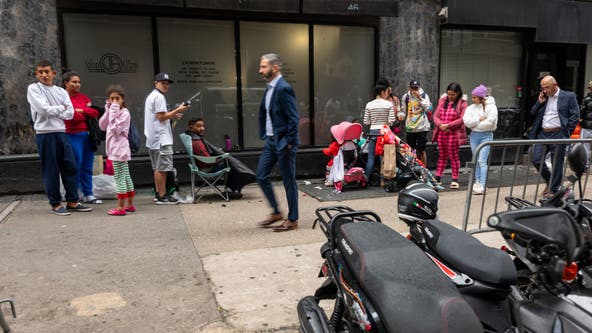 NYC moves to suspend 'right to shelter' as migrant influx continues