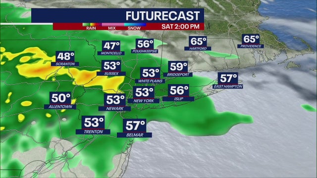 NYC weather: Heavy rain threat to make for another soggy weekend