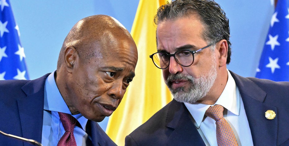 Mayor Adams meets with officials, visits migrant shelters in Ecuador
