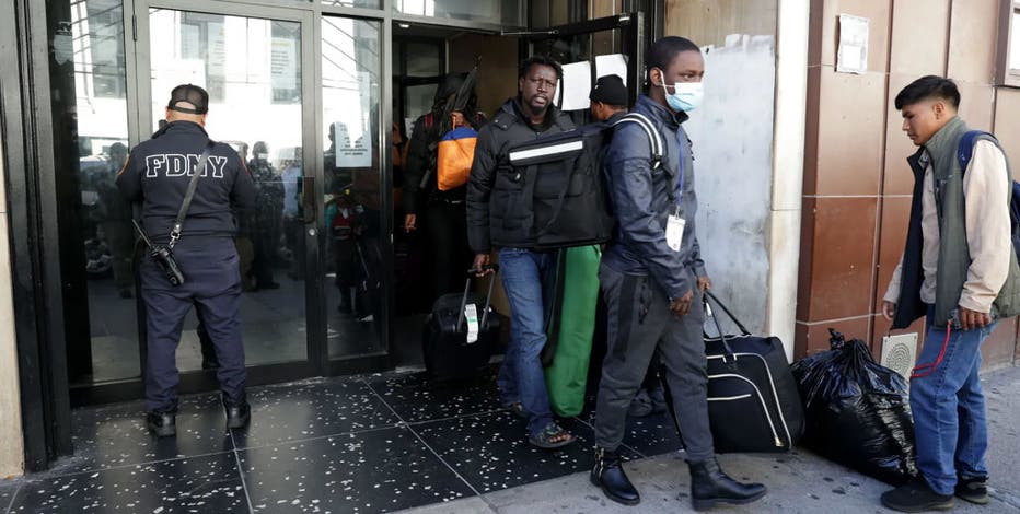 NYC officials question delays in migrant work papers