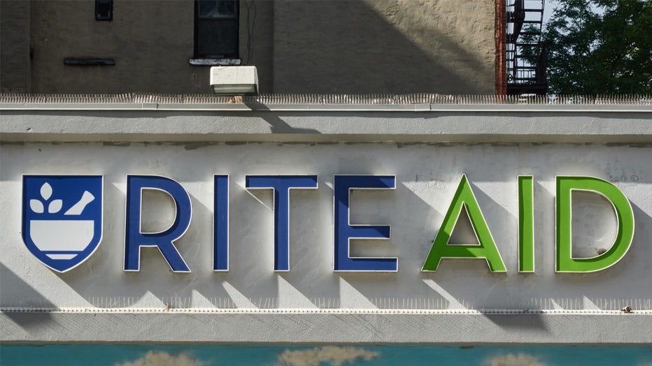 A Rite Aid store in New York, US, on Monday, Oct. 16, 2023. US pharmacy chain Rite Aid Corp. filed for bankruptcy in an effort to close unprofitable stores, address lawsuits over its role in the opioid pandemic and rework a debt load of roughly $4 billion. Photographer: Bing Guan/Bloomberg via Getty Images