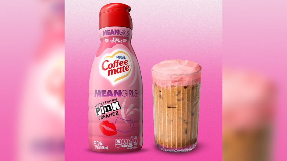 Coffee mate debuts pink creamer inspired by 'Mean Girls' anniversary