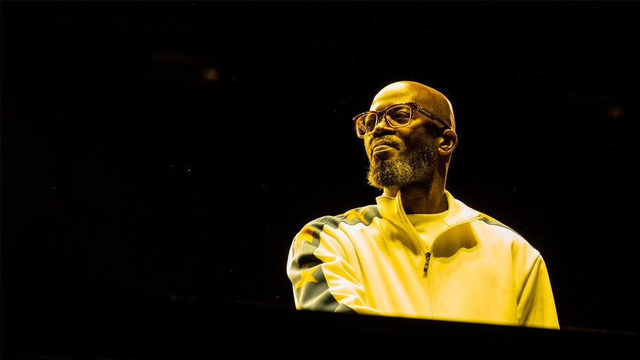 INDIO, CALIFORNIA - APRIL 22: Black Coffee performs at the 2022 Coachella Valley Music And Arts Festival on April 22, 2022 in Indio, California. (Photo by Timothy Norris/Getty Images for Coachella)