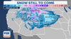 Snowstorm, cold air expected to slow Thanksgiving weekend travel through Rockies, Plains