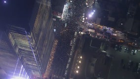 NYC Pro-Palestinian rally: Thousands flood Midtown streets; sit-in staged at New York Times HQ