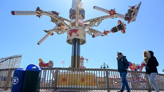 Coney Island's Luna Park opens for winter Frost Fest, first time in 120 years