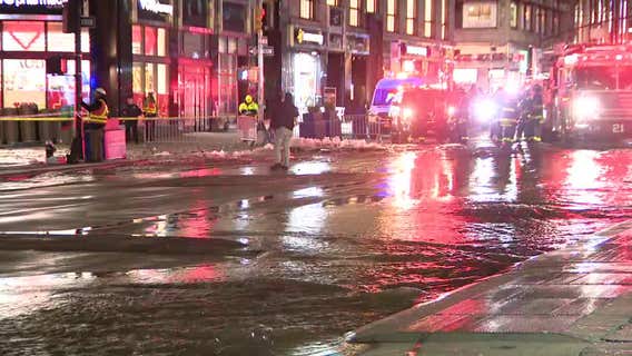 Repairs underway after FDNY manages Midtown water main break